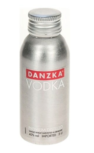 фото водка Danzka 0,05 л