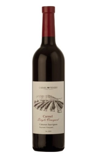 фото кошерное вино Carmel Winery Cabernet Sauvignon Kayoumi Vineyard 2011 0,75 л