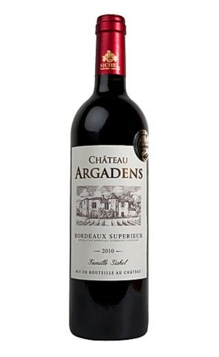 фото вино Maison Sichel Chateau Argadens Rouge AOC Bordeaux Superieur 0,75 л