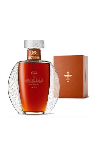 фото виски Macallan in Lalique 50 Years Old 0,7 л