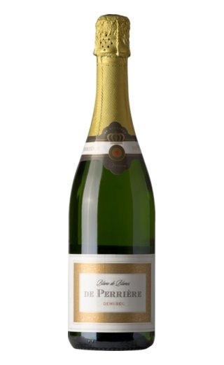 фото игристое вино De Perrier Blanc de Blancs Demi-Sec 0,75 л