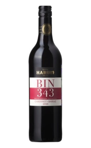 фото вино Hardys Bin 343 Cabernet Shiraz 0,75 л