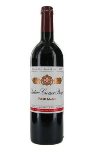 фото вино Chateau Croizet-Bages 5-me Grand Cru Classe 2004 0,75 л