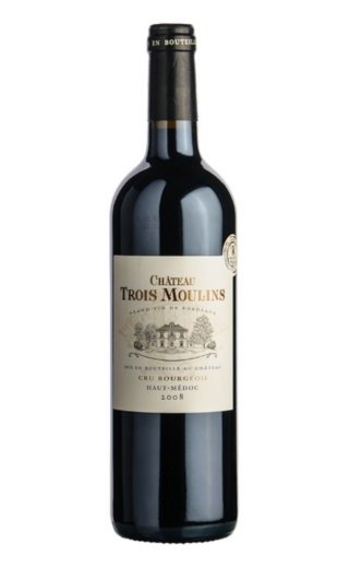 фото вино Les Grands Chais de France Chateau Trois Moulins Cru Bourgeois 0,75 л