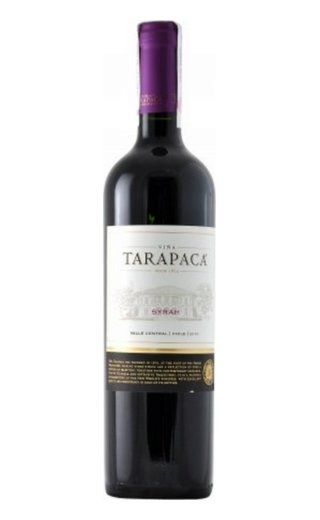 фото вино Tarapaca Syrah 2012 0,75 л