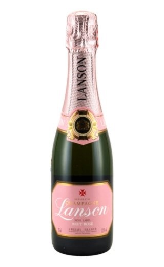 фото шампанское Lanson Rose Label Brut Rose 0,375 л