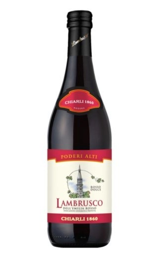 фото ламбруско Chiarli-1860 Lambrusco dellEmilia Rosso Poderi Alti IGT 1,5 л