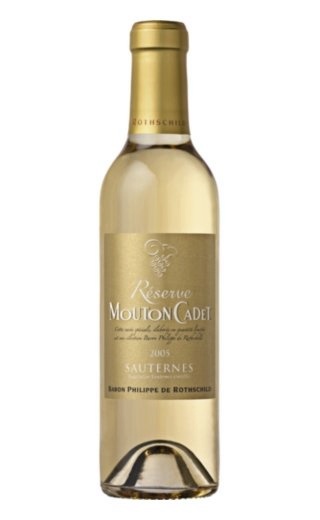 фото вино Baron Philippe de Rothschild Reserve Mouton Cadet Sauternes AOC 2012 0,375 л