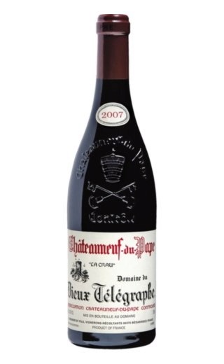 фото вино Vignobles Brunier Chateauneuf du Pape AOC La Crau Domaine du Vieux Telegraphe 2009 0,75 л