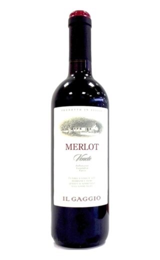 фото вино Natale Verga Il Gaggio Merlot Delle Venezie 0,75 л