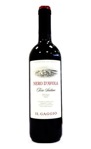 фото вино Natale Verga Il Gaggio Nero d'Avola Terre Siciliane 0,75 л