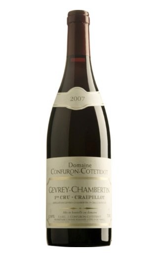 фото вино Domaine Confuron-Cotetidot Gevrey-Chambertin 1-er Cru Craipillot 2008 0,75 л