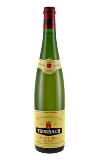 фото вино Trimbach Pinot Gris Reserve Alsace AOC 2012 0,75 л