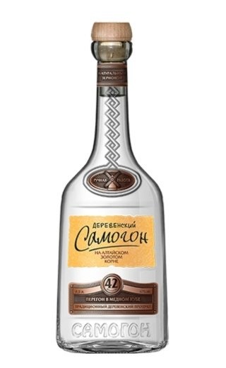 фото Деревенский Самогон На алтайском золотом корне 0,5 л
