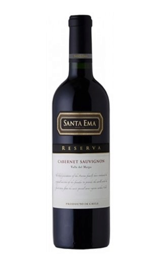 фото вино Santa Ema Reserve Cabernet Sauvignon 2009 0,75 л