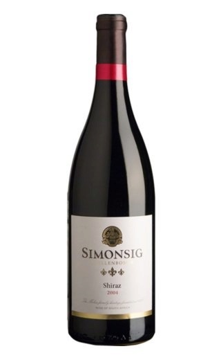 фото вино Simonsig Shiraz Stellenbosch 2012 0,75 л