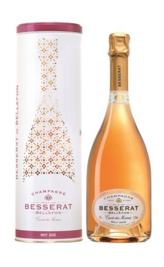 фото шампанское Besserat de Bellefon Brut Rose Cuvee des Moines 0,375 л