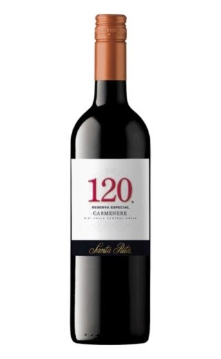 фото вино Santa Rita Carmenere 120 Reserva Especial 2015 0,75 л