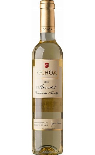 фото вино Bodegas Ochoa Moscatel Vendimia Tardia Finca el Bosque 2012 0,5 л