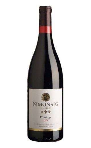 фото вино Simonsig Pinotage Stellenbosch 2008 0,75 л