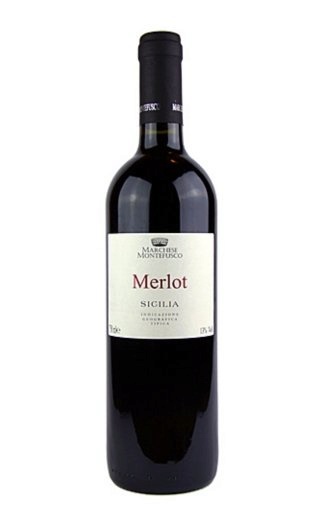 фото вино Marchese Montefusco Merlot 2016 0,75 л