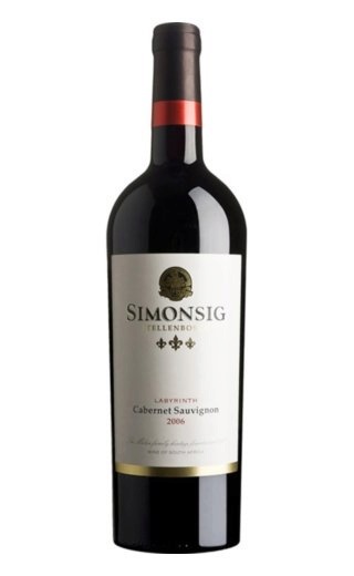 фото вино Simonsig Cabernet Sauvignon Stellenbosch 2014 0,75 л