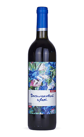 фото вино Vasilkovyj Cvet Merlot 2016 0,75 л