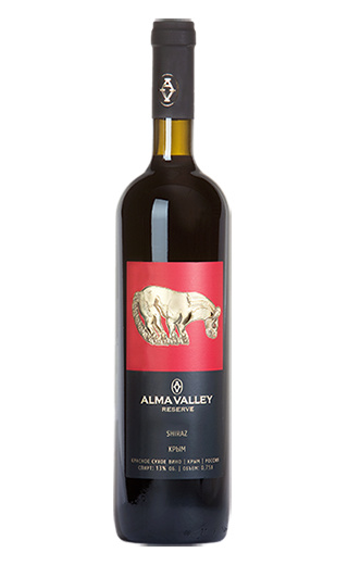 фото вино Alma Valley Shiraz Reserve 2014 0,75 л