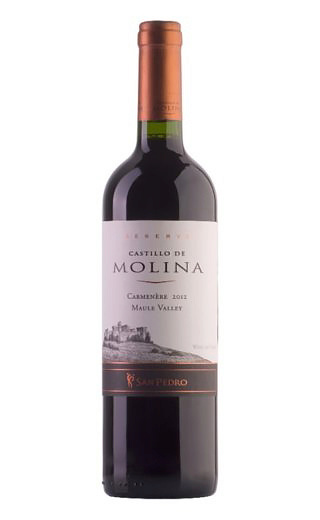 фото вино San Pedro Castillo de Molina Reserva Carmenere 2011 0,75 л