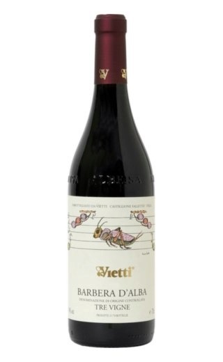 фото вино Vietti Barbera d'Alba DOC Tre Vigne 2016 0,75 л