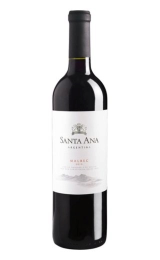 фото вино Bodegas Santa Ana Malbec 2017 0,75 л