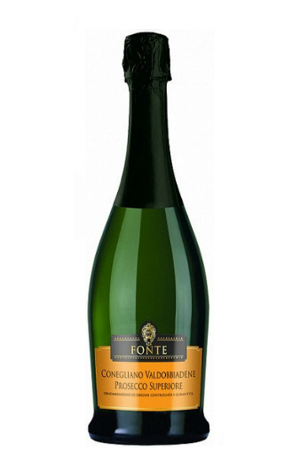 фото просекко Fonte Prosecco Conegliano Valdobbiadene Prosecco Superiore 0,75 л