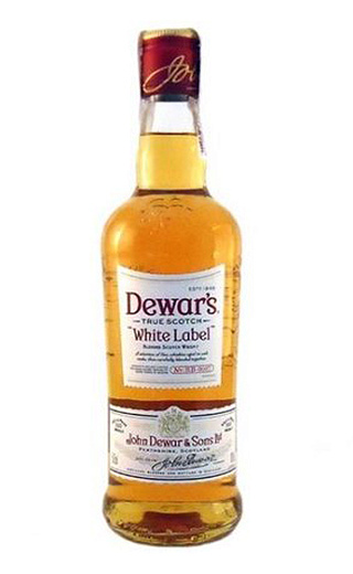 фото виски Dewars White Label 0,375 л