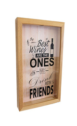 Копилка для винных пробок The Best Wines Are The Ones We Drink With Friends Бук