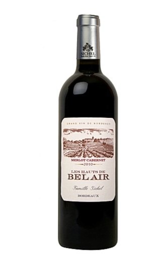 фото вино Maison Sichel Les Hauts de Bel Air AOC Bordeaux Rouge 2015 0,75 л