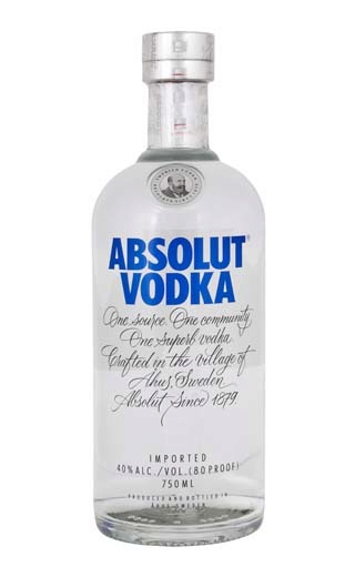 фото водка Absolut 0,75 л