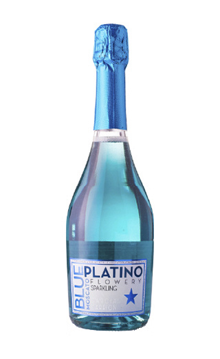 фото игристое вино Platino Blue Moscato 0,75 л