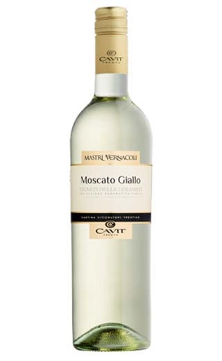 фото вино Cavit Mastri Vernacoli Moscato Giallo 2017 0,75 л