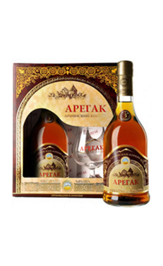 фото коньяк Aregak 3 Years 0,5 л