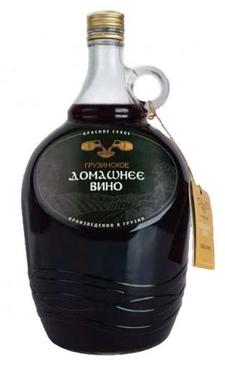 фото вино Giorgoba Georgian House Wine Red Dry 2 л