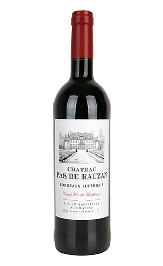 фото вино Maison Bouey Chateau Pas de Rauzan Bordeaux Superieur Rouge 0,75 л