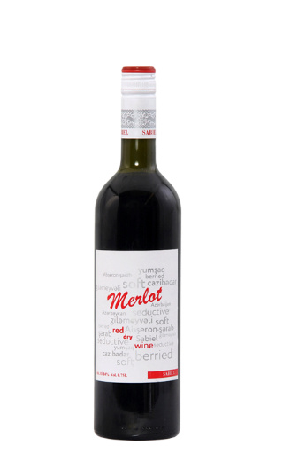 фото вино Absheron-Sharab Sabiel Merlot 0,75 л