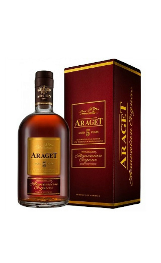 фото коньяк Araget 5 Years Old 0,5 л