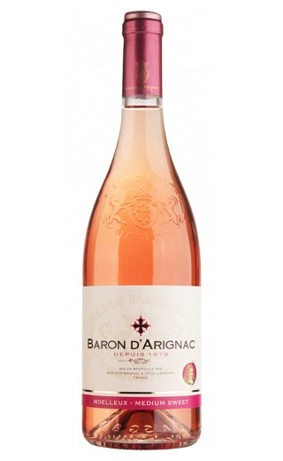 фото вино Baron d'Arignac Rose Semi Sweet 0,75 л