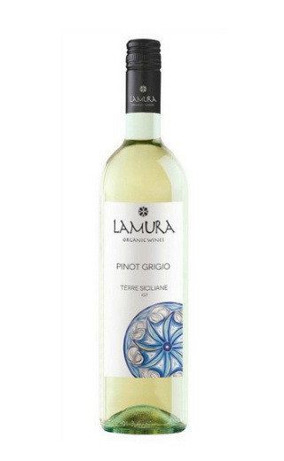 фото органическое вино Lamura Organic Pinot Grigio Terre Siciliane 0,75 л