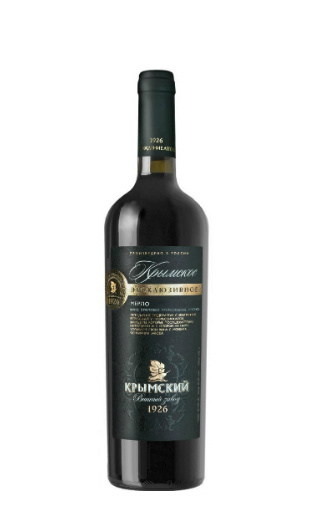 фото вино Krymskoe Exclusive Merlot 0,75 л