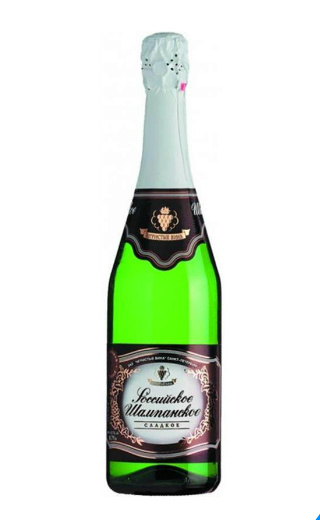 фото игристое вино Russian Champagne Krymskoe Sweet 0,75 л