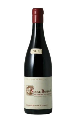 фото вино Domaine Berthaut Gerbet Vosne Romanee Premier Cru Les Petits Monts 2016 0,75 л