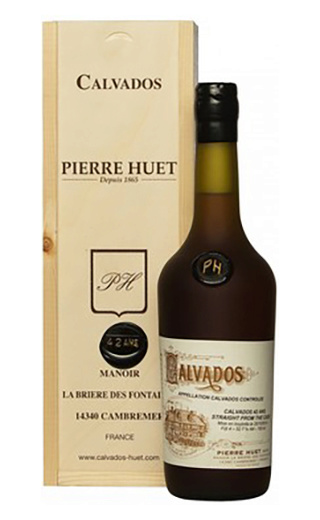 фото кальвадос Pierre Huet Calvados 43 Years Straight from The Cask 0,7 л