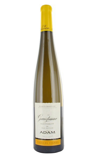 фото вино Jean Baptiste Adam Le Gewurztraminer Grand Cru Kaefferkopf Vieilles Vignes 2011 0,75 л